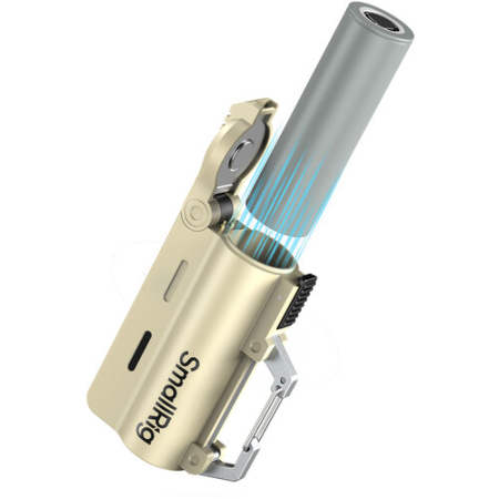 SmallRig 6089 - etui ładujące 2w1i 2x akumulator INR21700 (piaskowy brązowy zestaw, 10000mAh)